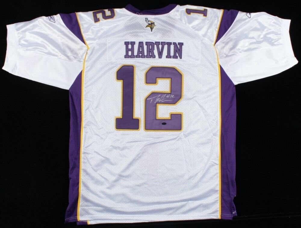 Percy Harvin Signed Minnesota Vikings Jersey (TheSportsMix) Ex-Florida Gator WR