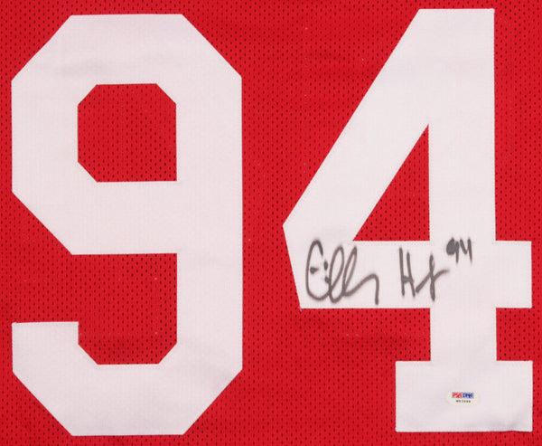 Charles Haley Signed San Francisco 49ers Jersey (PSA COA) 5xSuper Bowl –