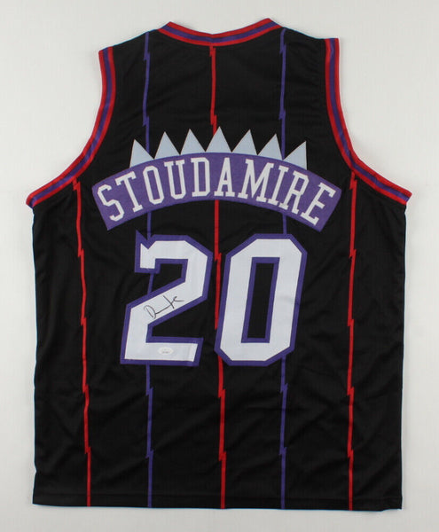 Damon Stoudamire Autographed/Signed Jersey JSA 2024 COA Portland Trailblazers