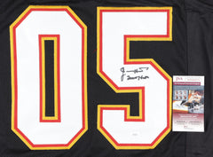 Jimmy "The Mouth from the South" Hart Signed Jersey Inscribed 2005 HOF (JSA COA)