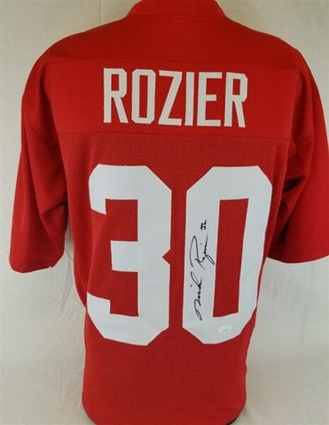 Mike Rozier Signed Nebraska Cornhuskers Jersey (JSA COA) Houston Oilers RB