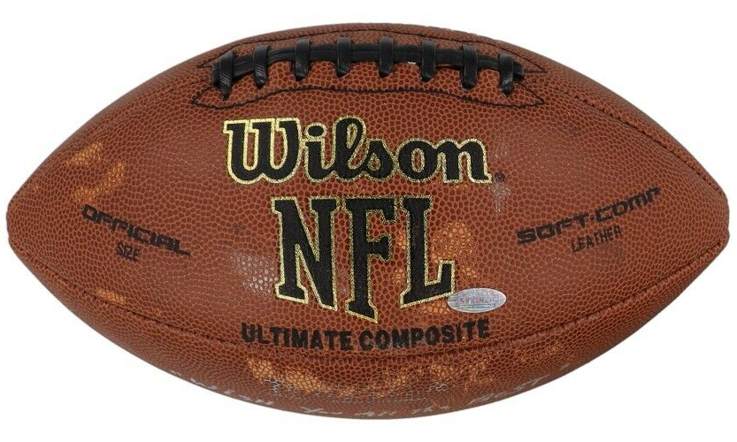 Lou Holtz Signed NFL Football "Wish You All The Best" (Steiner) Notre Dame Irish