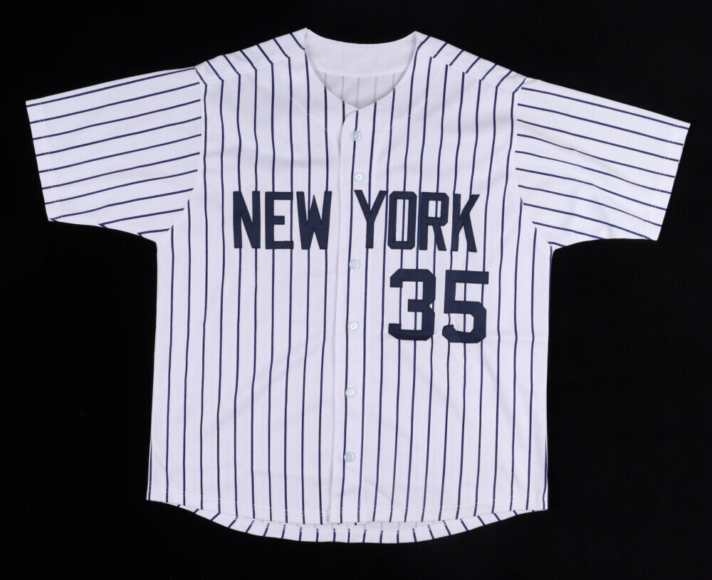 Mike Mussina Signed New York Yankees Jersey (JSA COA) 270 Wins / 5xAll Star Pchr