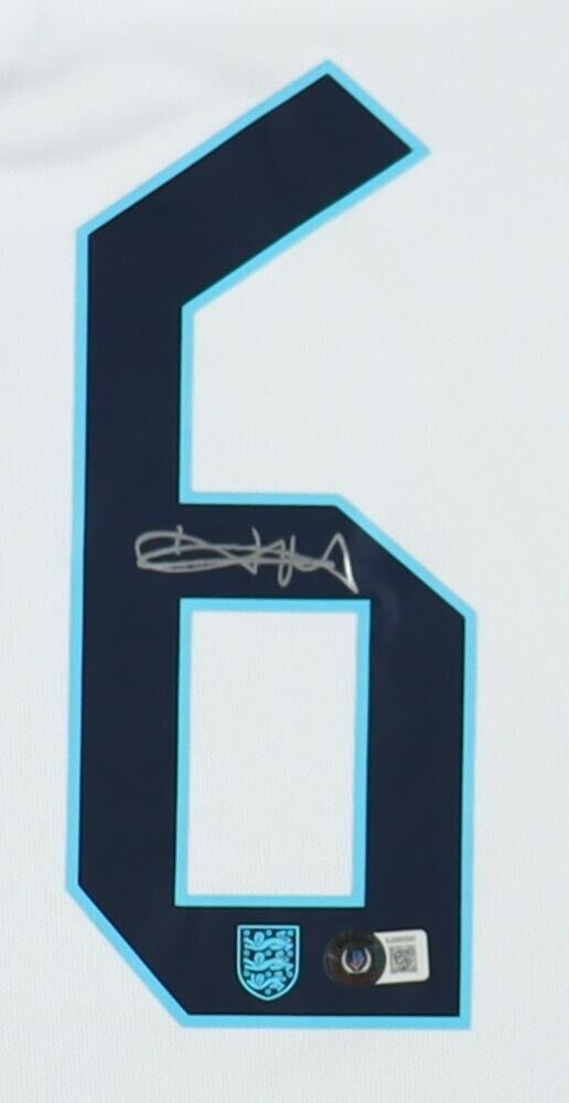 Harry Maguire Signed England National Team Soccer Jersey (Beckett) 2018 & 2022