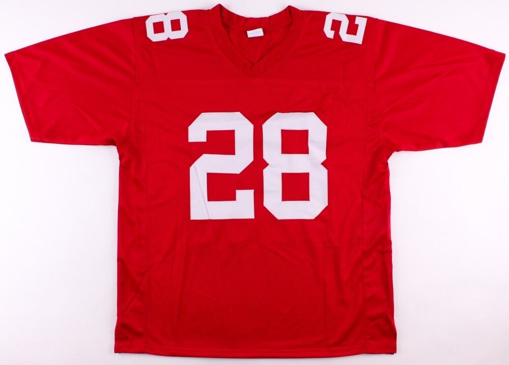 Paul Perkins Signed Giants Jersey (JSA) New York 2016 Rookie Running Back