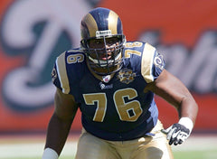 Orlando Pace Signed St. Louis Rams Jersey Inscribed "HOF 2016" (Playball Ink)