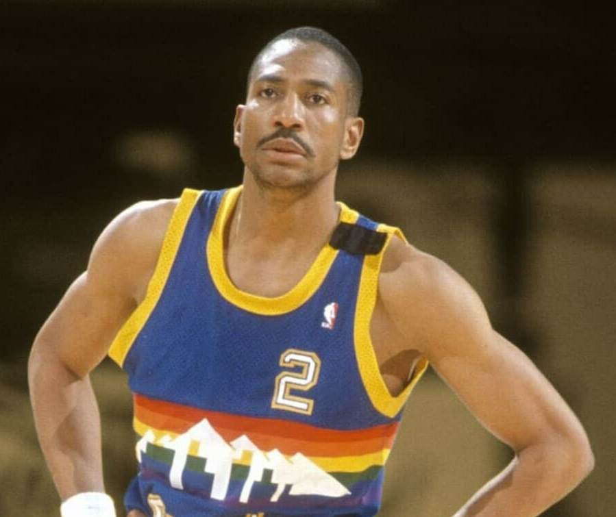 Alex English Signed Denver Nuggets Jersey (PSA COA) 8xNBA All-Star (1982–1989)