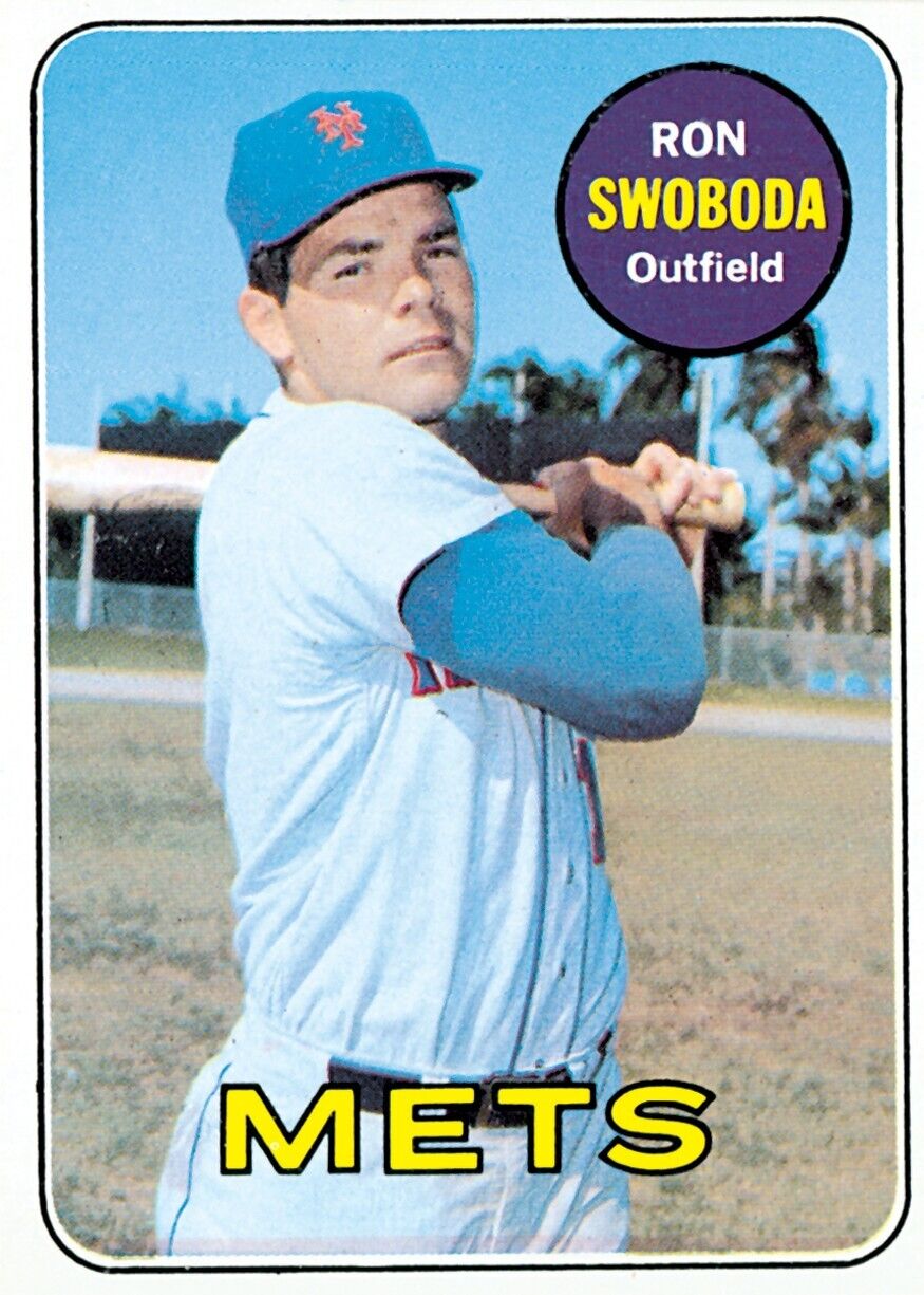 Ron Swoboda “69 Champs” Signed New York Mets Jersey (JSA COA) The Catch