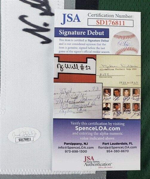 Nakobe Dean Signed Philadelphia Eagles Jersey (JSA COA) 2021 National Champs Ga.