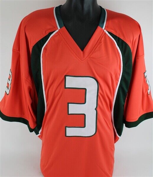 Frank Gore Signed Miami Hurricane Jersey (JSA COA) 5×Pro Bowl Running Back