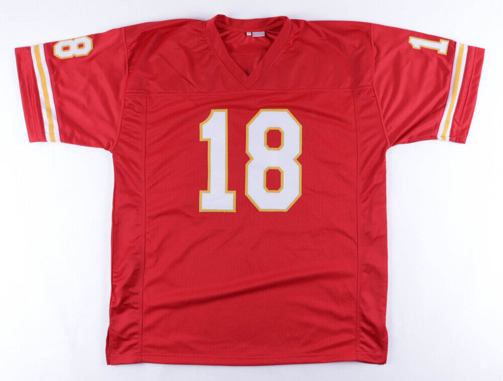 Emmitt Thomas Signed Cheifs Jersey HOF 08 & Super Bowl Champs IV (Tristar Holo)