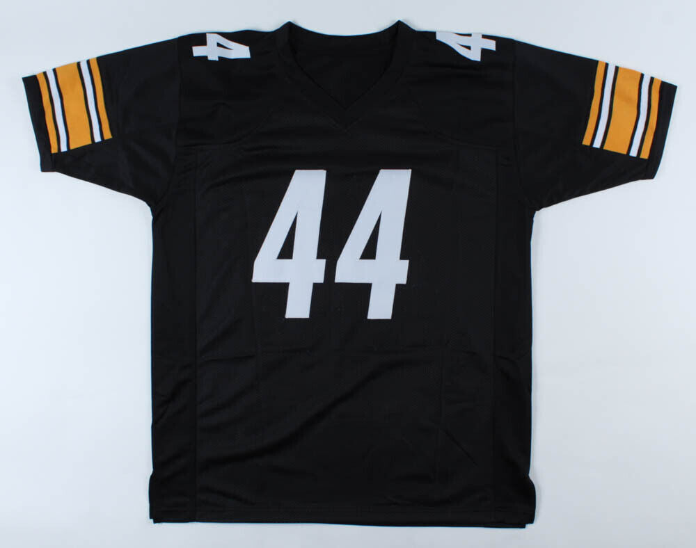 Derek Watt Signed Steeler Black Road Jersey (JSA COA) Pittsburgh Starting F..B.