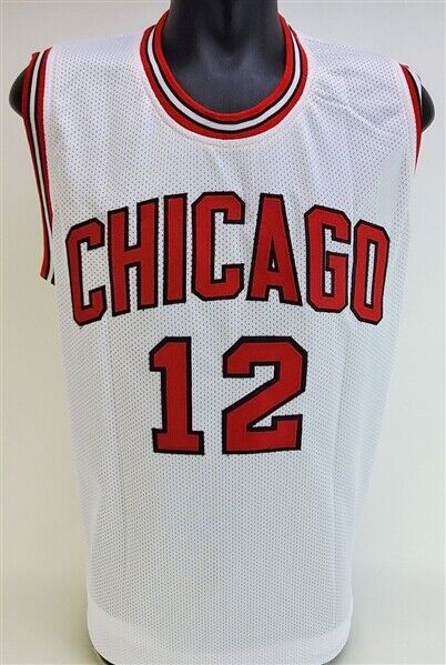 Ayo Dosunmu Signed Chicago Bulls Jersey (Beckett) 2021 Draft Pick Uv of Illinois