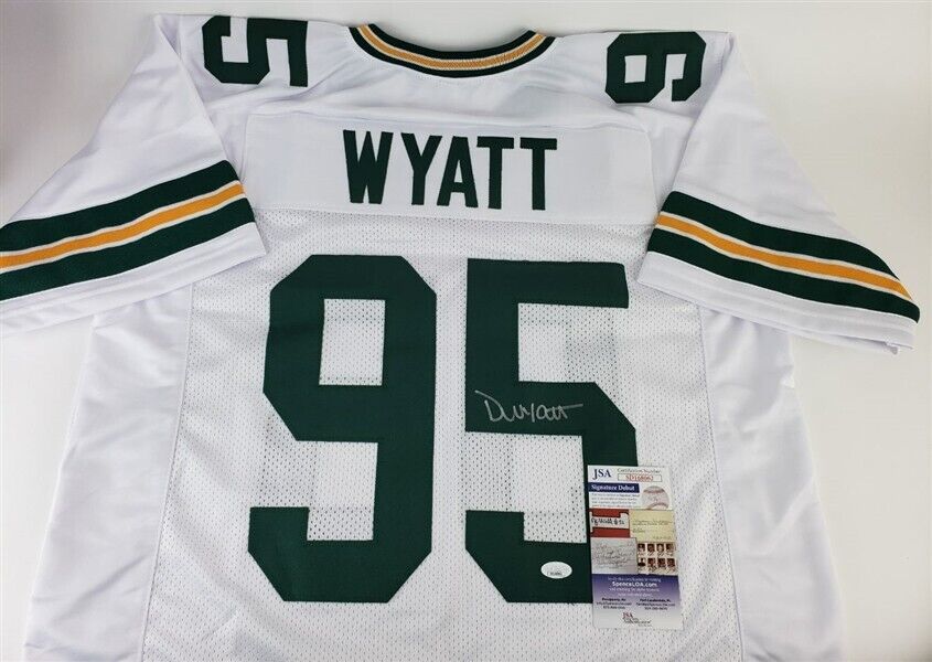 Devonte Wyatt Signed Green Bay Packers White Jersey (JSA COA) 2022 1st Rnd Pk DE