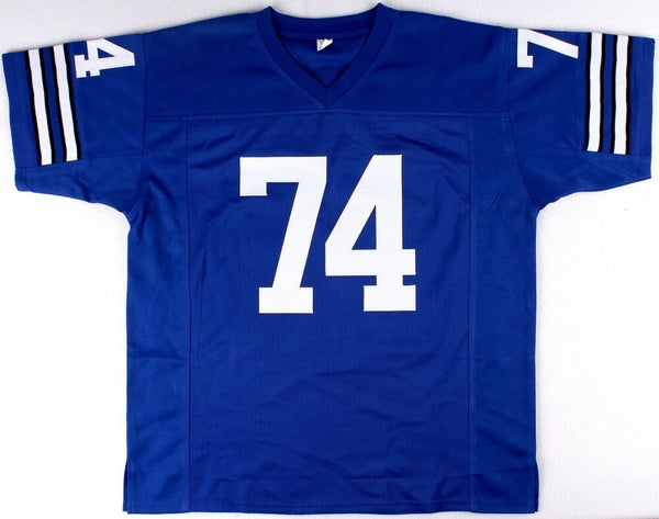 Bob Lilly Signed Dallas Cowboys Throwback Career Highlight Stat Jersey –  Super Sports Center