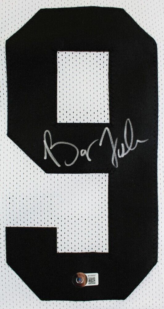 Barry Foster Signed Pittsburgh Steeler Jersey (Beckett) 2×Pro Bowl Running Back