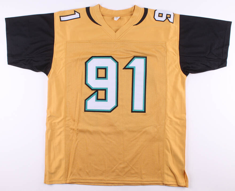 Yannick Ngakoue Signed Jaguars Jersey (PSA COA) Jacksonville 2016 3rd Round Pck
