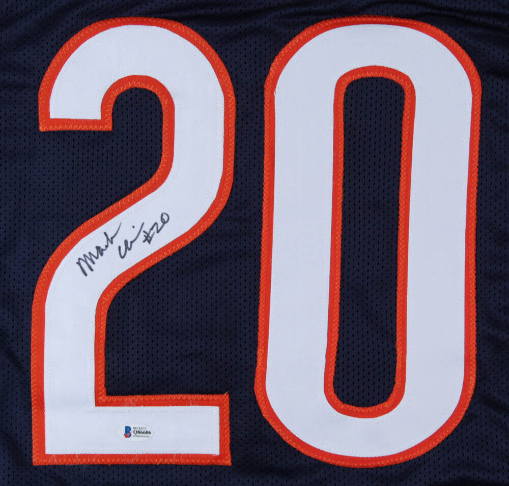 Mark Carrier Signed Chicago Bears Jersey (Beckett COA) 3xPro Bowl Safety / USC