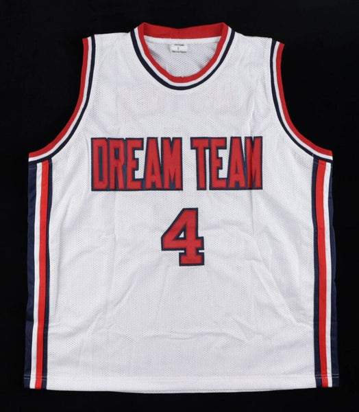 Christian Laettner Signed Team USA Dream Team Jersey (JSA
