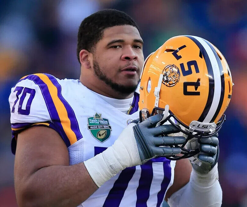 La'el Collins Signed LSU Tigers Jersey (JSA COA) Cincinnati Bengals Off. Lineman