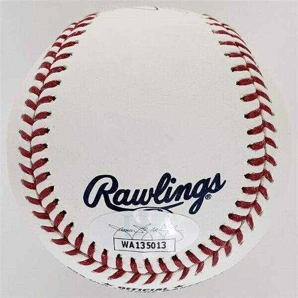 Jack Morris Signed OML Baseball (JSA COA) Tigers, Twins, Blue Jays / HOF 2018