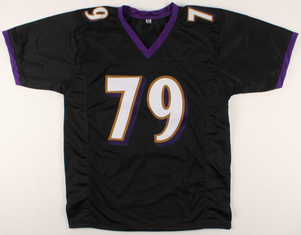 Ronnie Stanley Signed Baltimore Ravens Jersey (JSA COA) 2016 1st Rd. Draft Pick