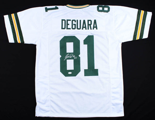 Josiah Deguara Signed Green Bay Packers Jersey (JSA COA) 2020 3rd Roun –