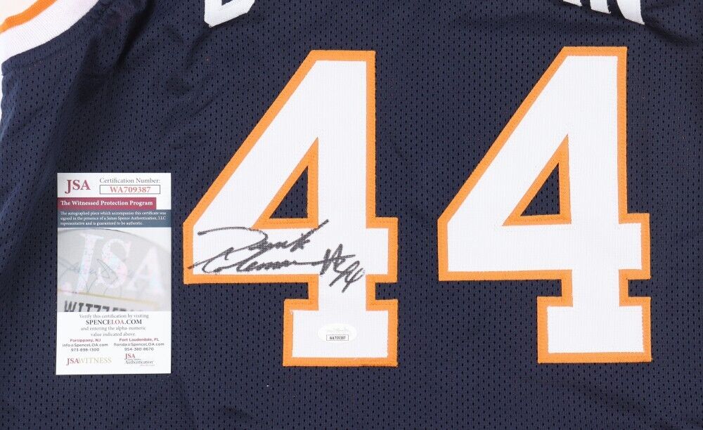 Derrick Coleman Signed Syracuse Black Jersey (JSA COA) #1 Pick 1990 New Jersey