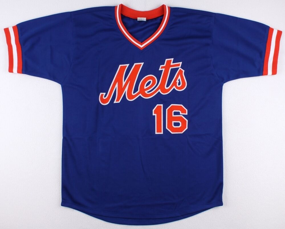 Dwight "Doc" Gooden Signed Mets Jersey (JSA COA) 3xWorld Series Champion