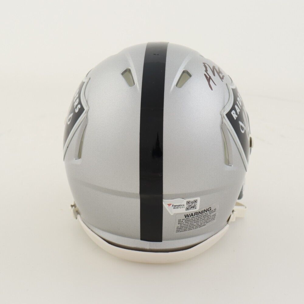 Hunter Renfrow Signed Oakland Raiders Mini Helmet (JSA COA) 2021 Pro Bowl WR