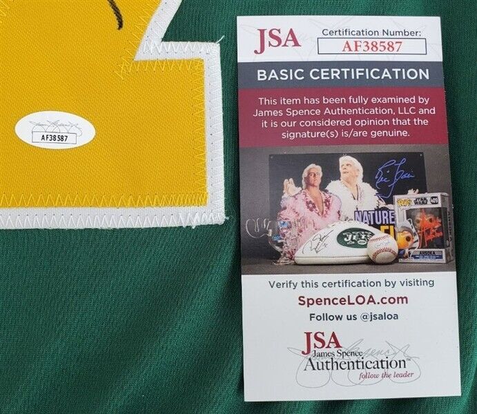 Gilles Meloche Signed California Golden Seals Jersey (JSA COA) 1970 Draft Pick