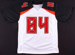 Cameron Brate Signed White Buccaneers Jersey (JSA COA) Tampa Bay Bucs Tight End