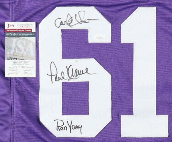 Up To 25% Off on Paul Krause Signed Purple Cus