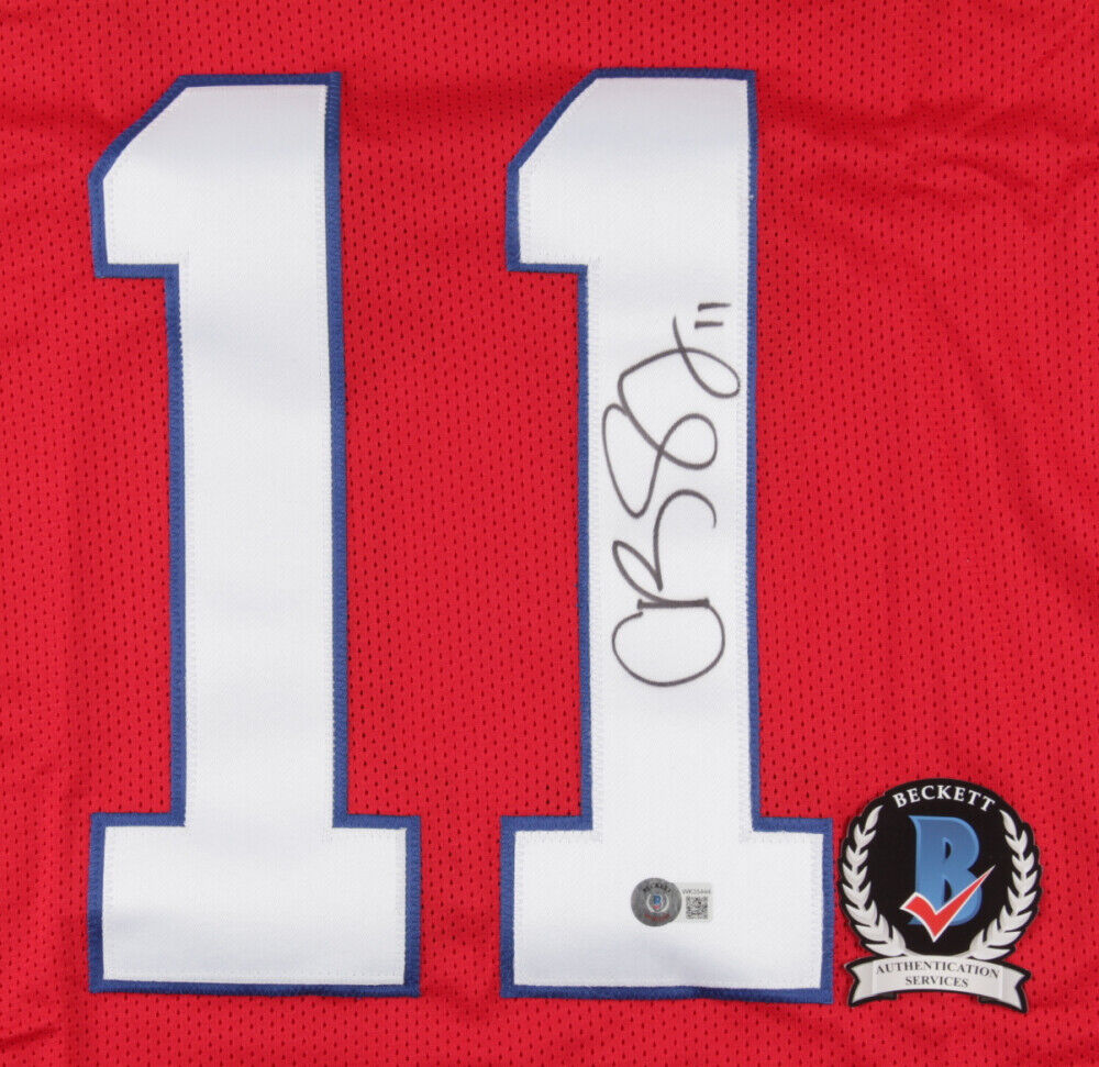 Cole Beasley Signed Buffalo Bills Jersey (Beckett Holo) 2nd Team All Pro WR 2020