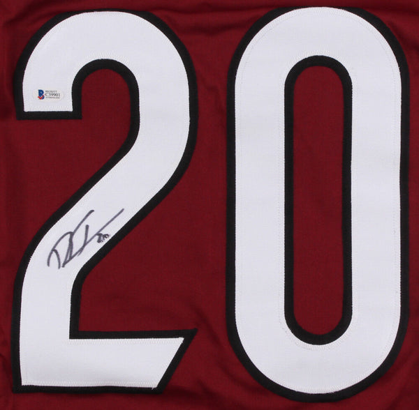 Dylan Strome Signed Arizona Coyotes Jersey (Beckett COA) Current