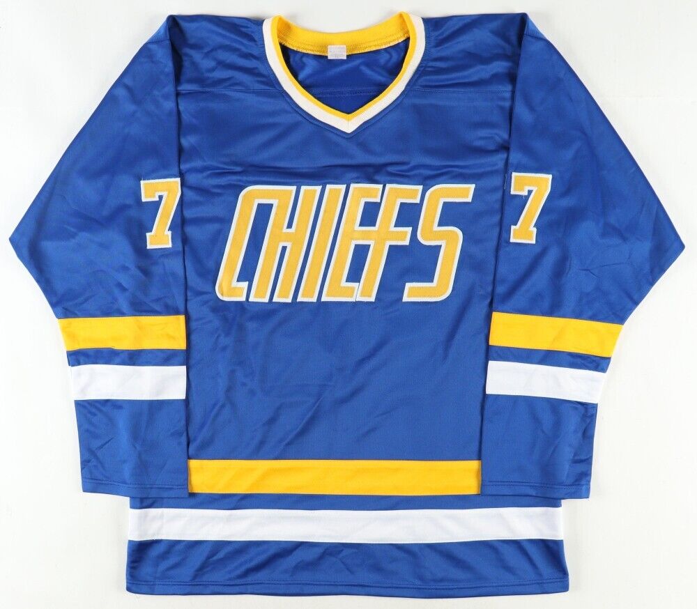 "Slap Shot" Jersey Signed by (5) Hanson Brothers
