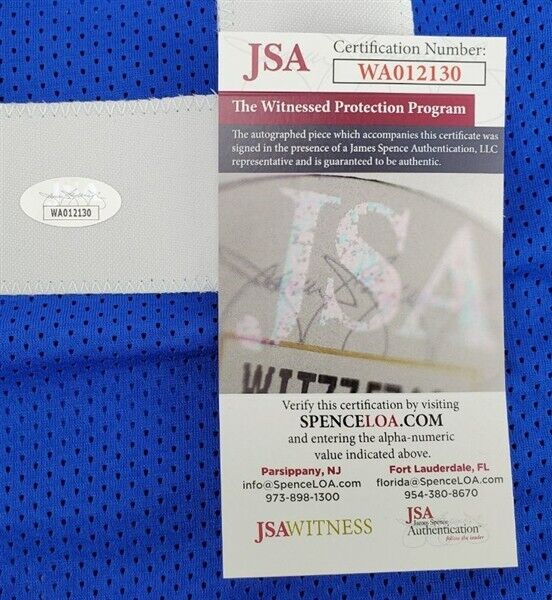 Gary Brackett Signed Indianapolis Colts Jersey (JSA COA) Super Bowl XLI Champion