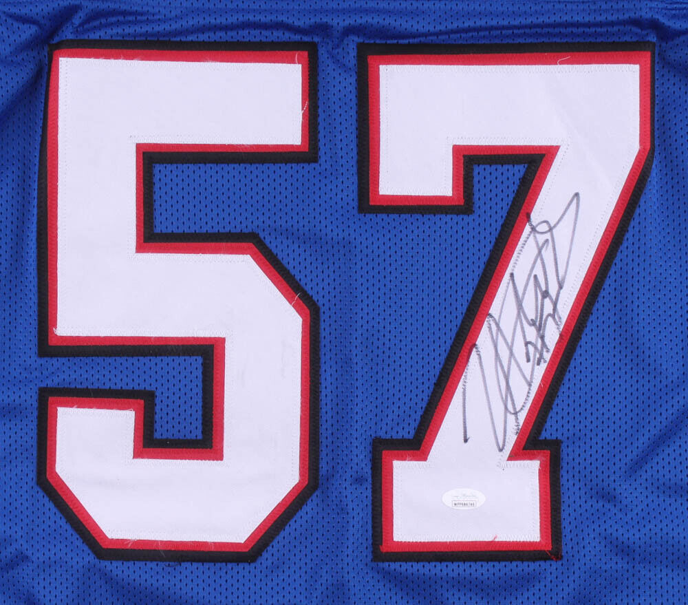 Lorenzo Alexander Signed Buffalo Bills Jersey (JSA COA) 2×Pro Bowl Linebacker