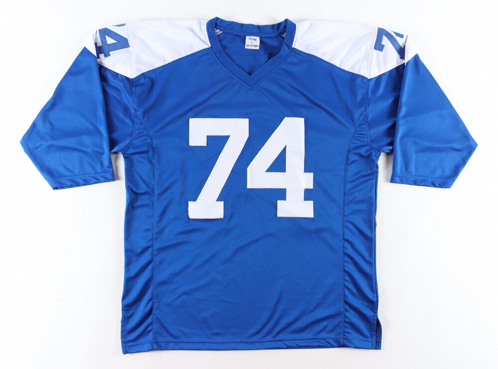 Bob Lilly Signed Dallas Cowboys Jersey Inscribed "HOF '80" (Beckett Hologram)
