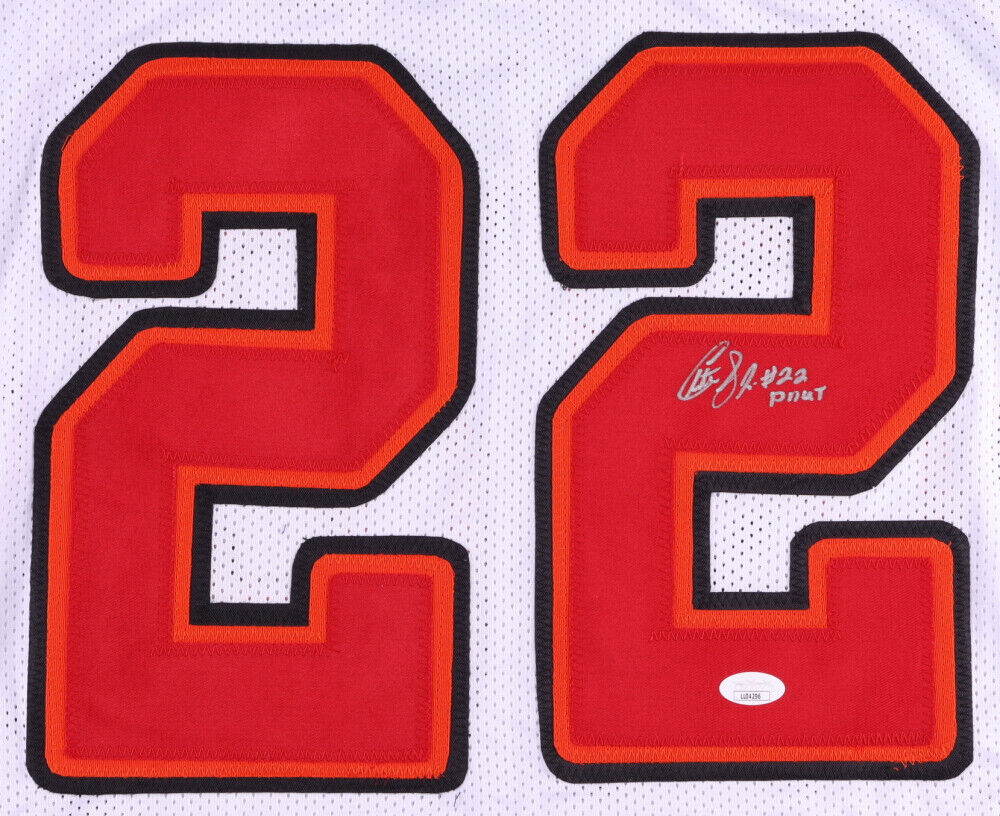 Clifton Smith Signed Tampa Bay Buccaneers Jersey Inscribed "Pnut" (JSA COA)