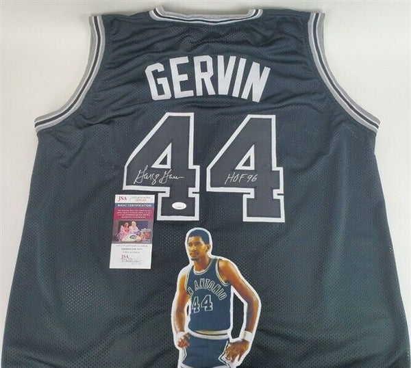 George Gervin's actual game worn All-Star jersey. : r/NBASpurs