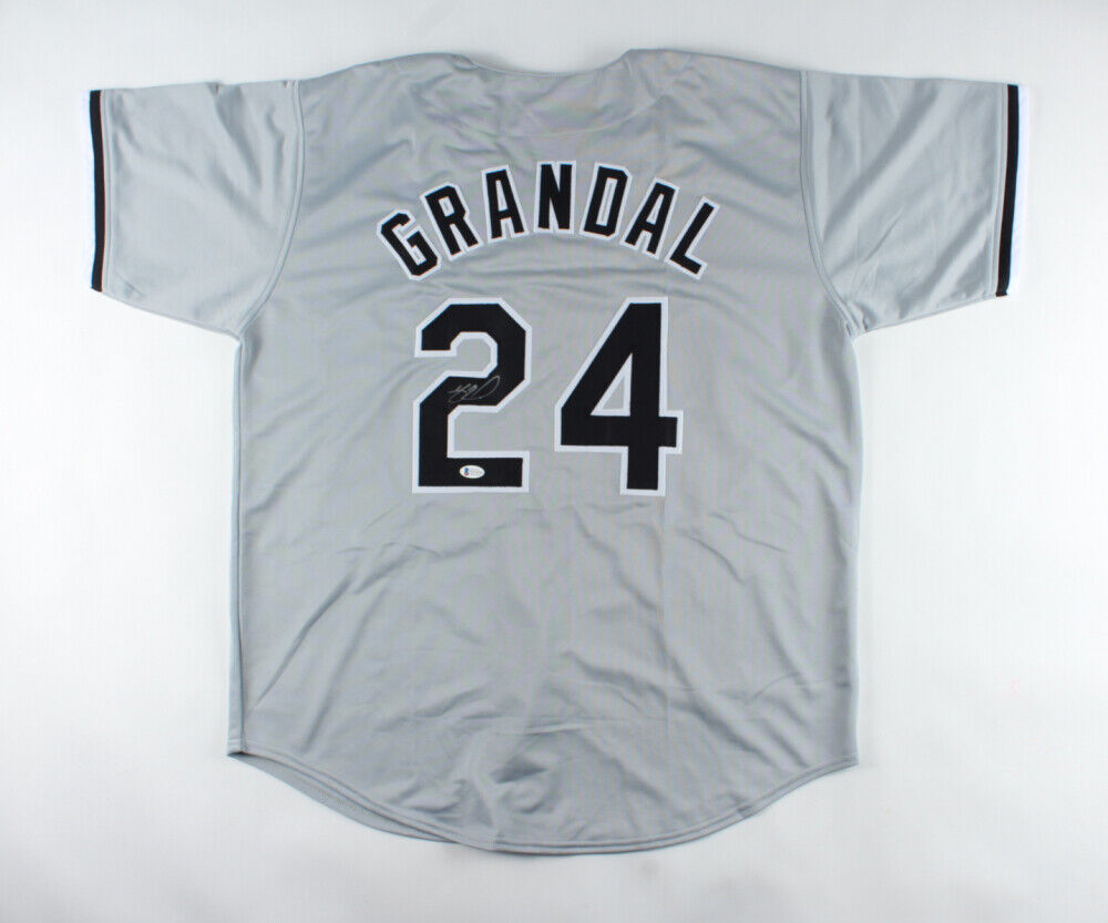Yasmani Grandal Signed Chicago White Sox Jersey (Beckett COA) 2xAllStar Catcher