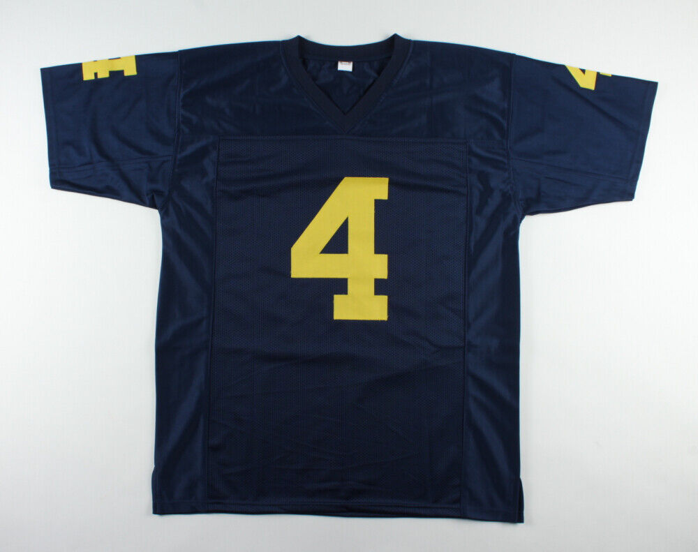 Nico Collins Signed Michigan Wolverines Jersey (Beckett) Texans Wide Receiver