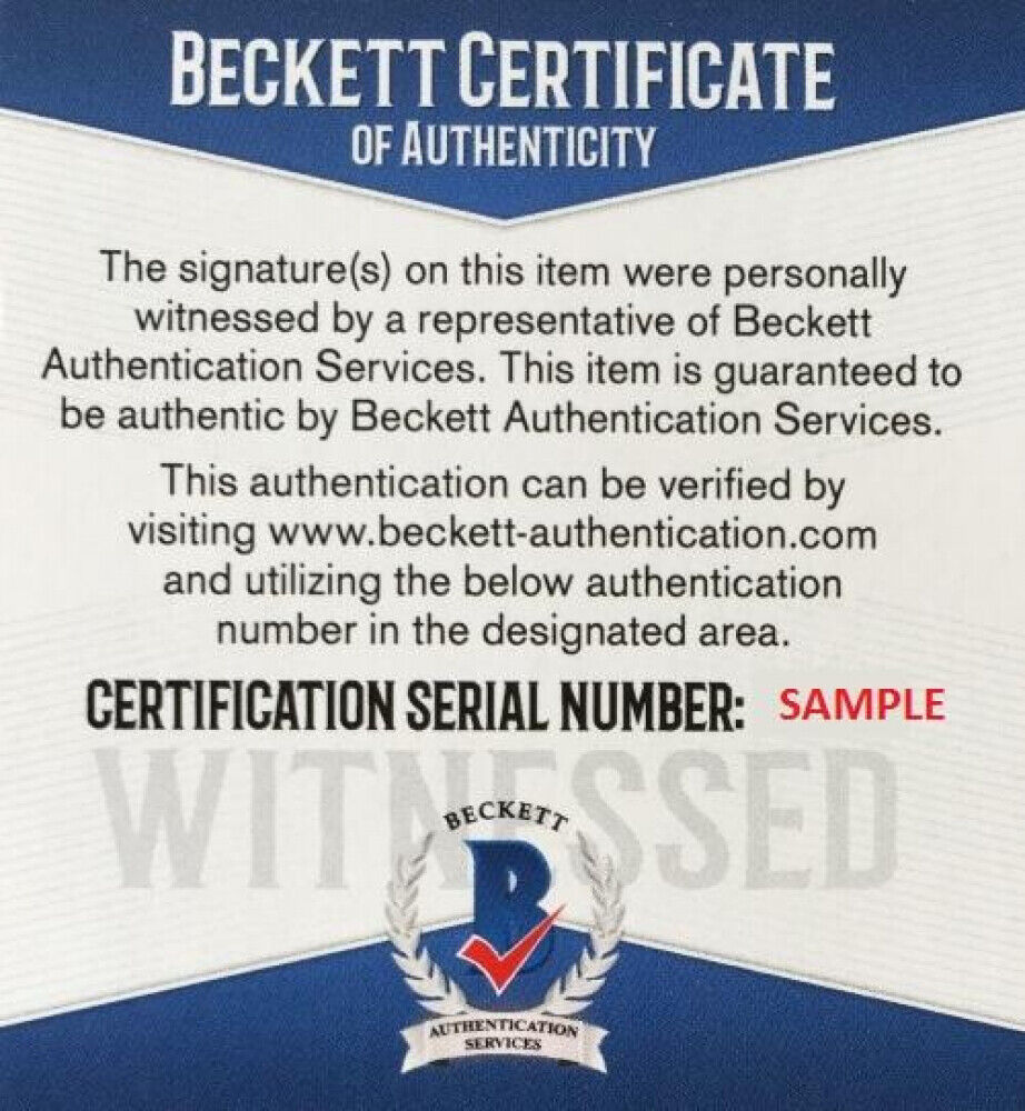 Mark Chmura Signed Green Bay Packers Jersey (Beckett COA) 3xPro Bowl Tight End