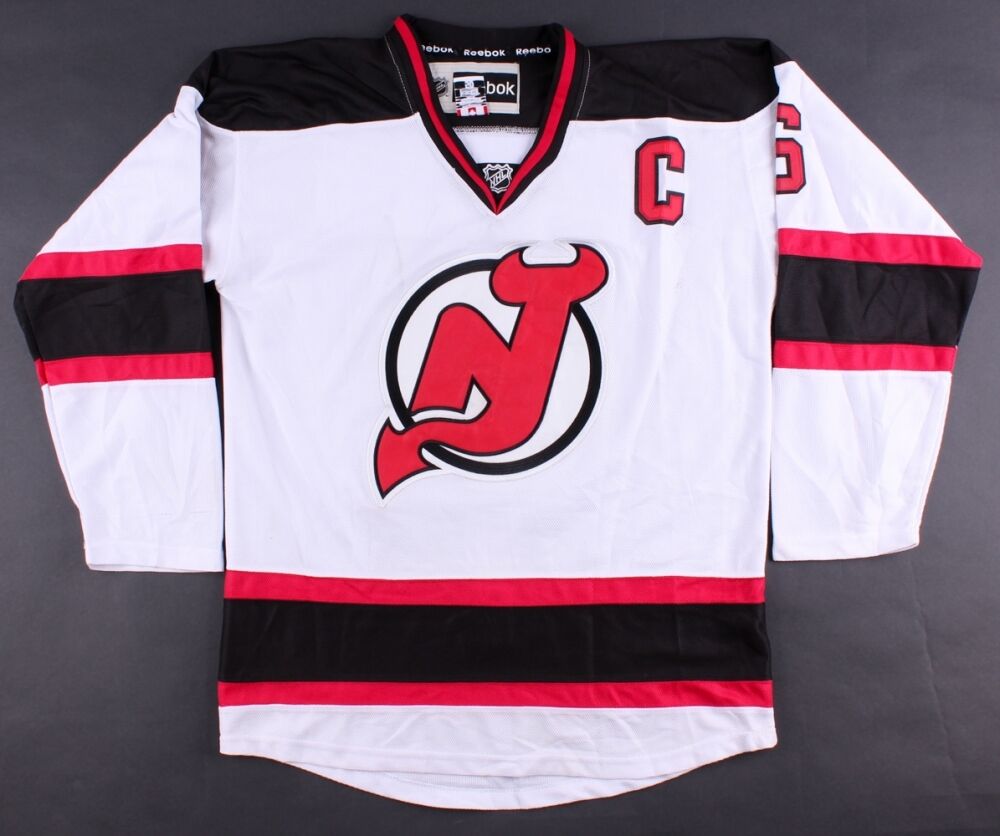 Andy Greene Signed Devils Captains Jersey (Beckett)New Jersey Veteran Defenseman