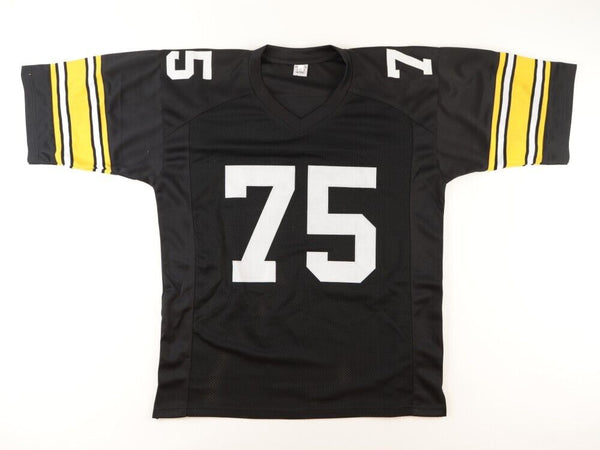 Mean Joe Greene Signed Pittsburgh Steelers Jersey (JSA) 4xSuper Bowl C –