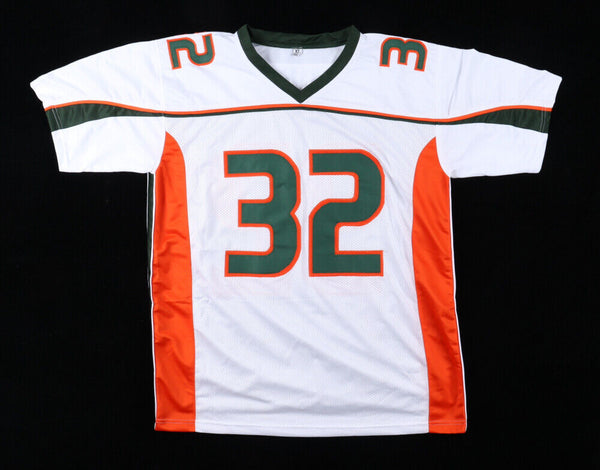 Frank Gore Signed Miami Hurricanes Jersey (JSA COA) Freshman - Junior  Uniform #