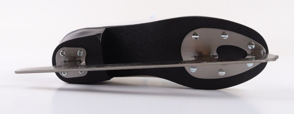 Nancy Kerrigan Signed Ice Skate Inscribed HOF 2004 (Steiner) Tonya Harding 1994