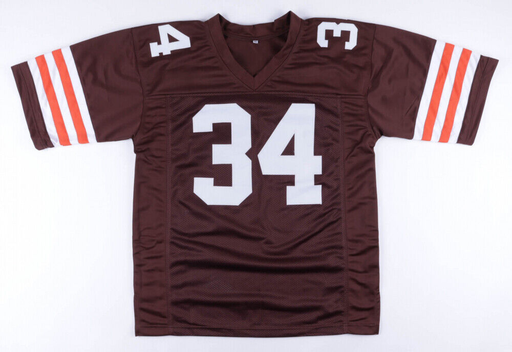 Reuben Droughns Signed Cleveland Browns Jersey (JSA COA) Running Back 2005–2006