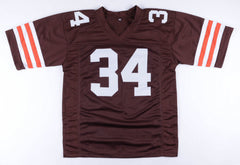 Reuben Droughns Signed Cleveland Browns Jersey (JSA COA) Running Back 2005–2006